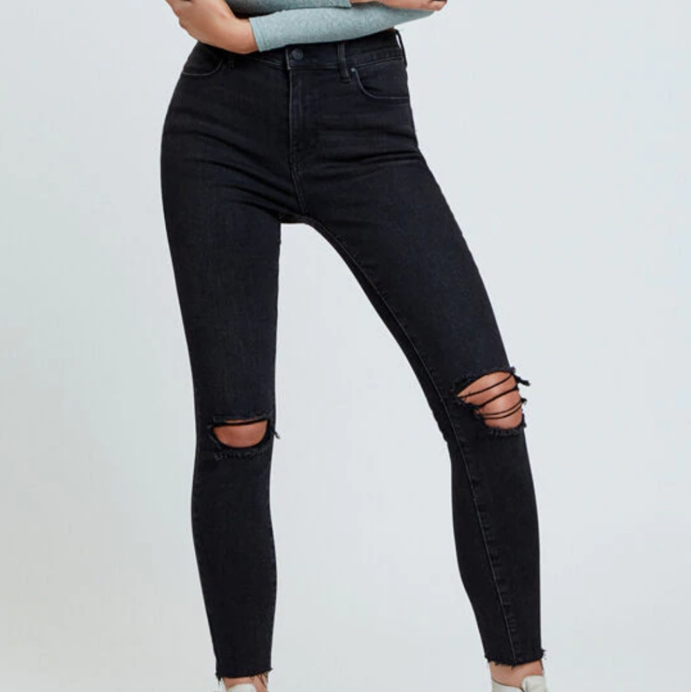 High waited jeggings